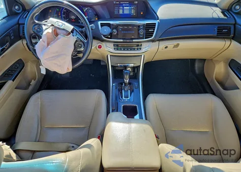 2015 Honda Accord Hybrid Exl z USA, uszkodzony, nr VIN 1HGCR6F50FA011707